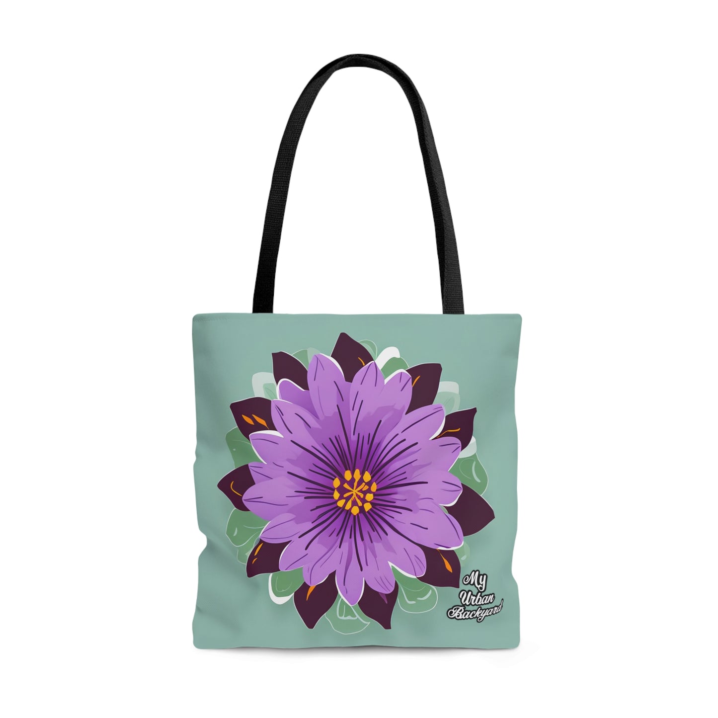 Purple Flower, Tote Bag for Everyday Use - Durable and Functional