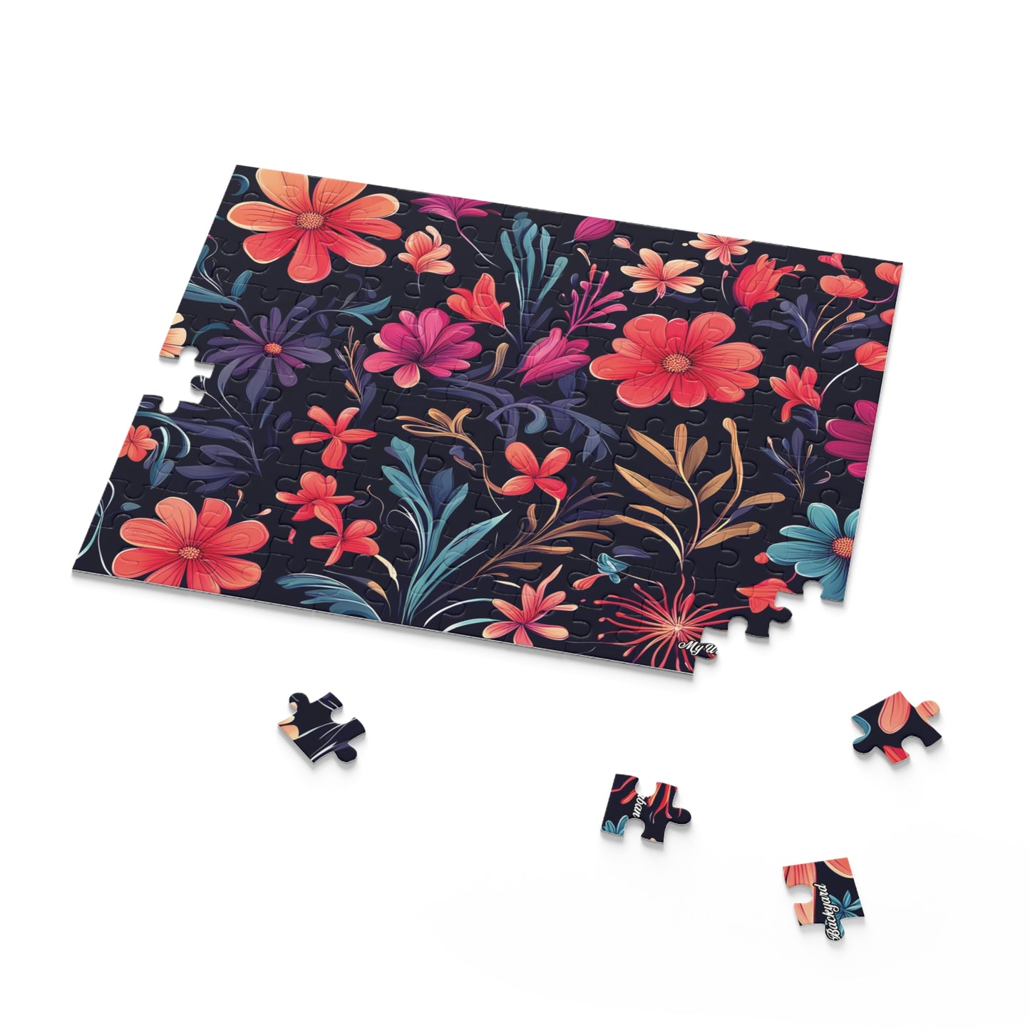 Night Blooming Wildflowers, Jigsaw Puzzle, (120, 252, or 500-Piece)