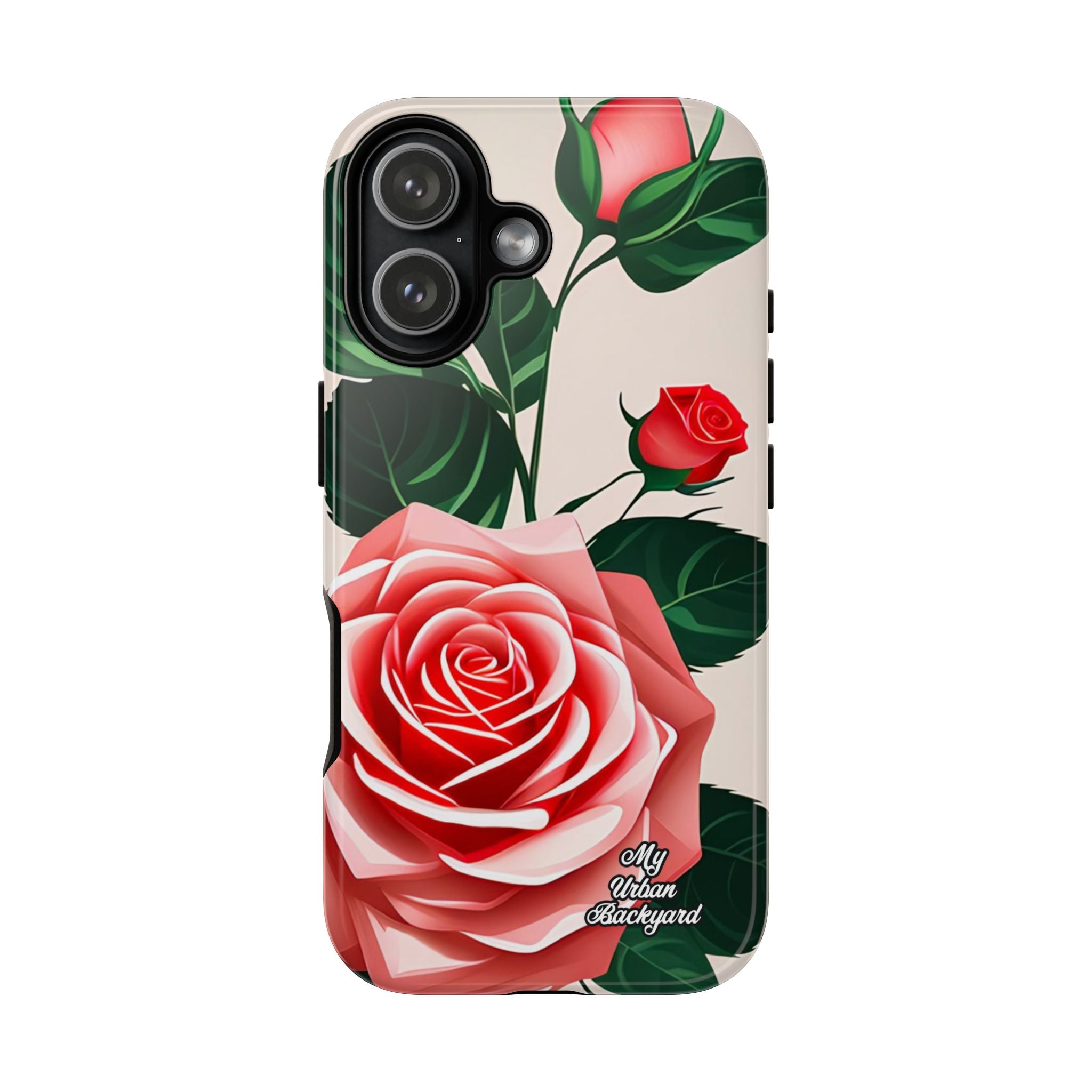 Pink Rose Flowers, Cell Phone Case - Apple, Samsung, Google Pixel