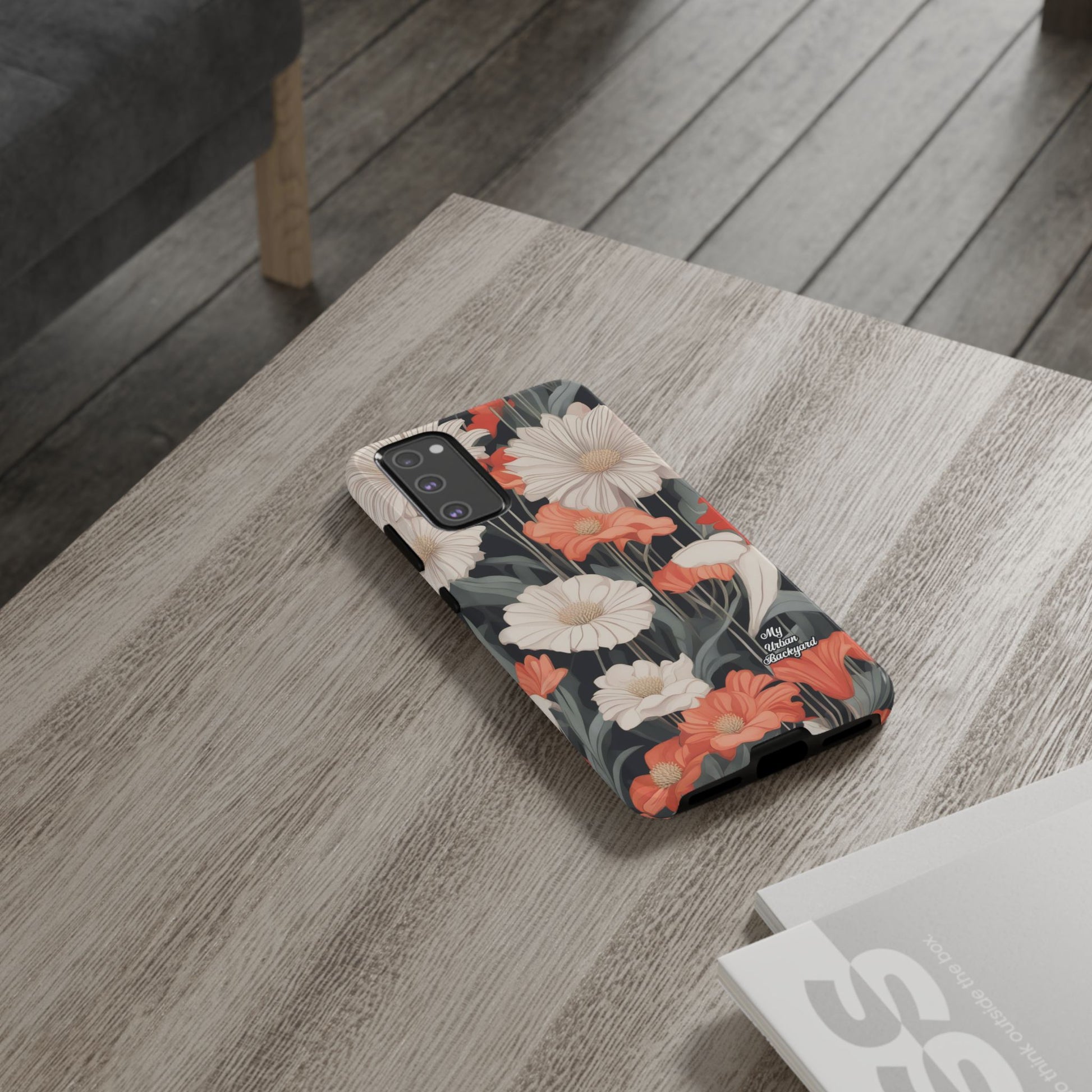 Art Deco Flowers, Cell Phone Case - Apple, Samsung, Google Pixel