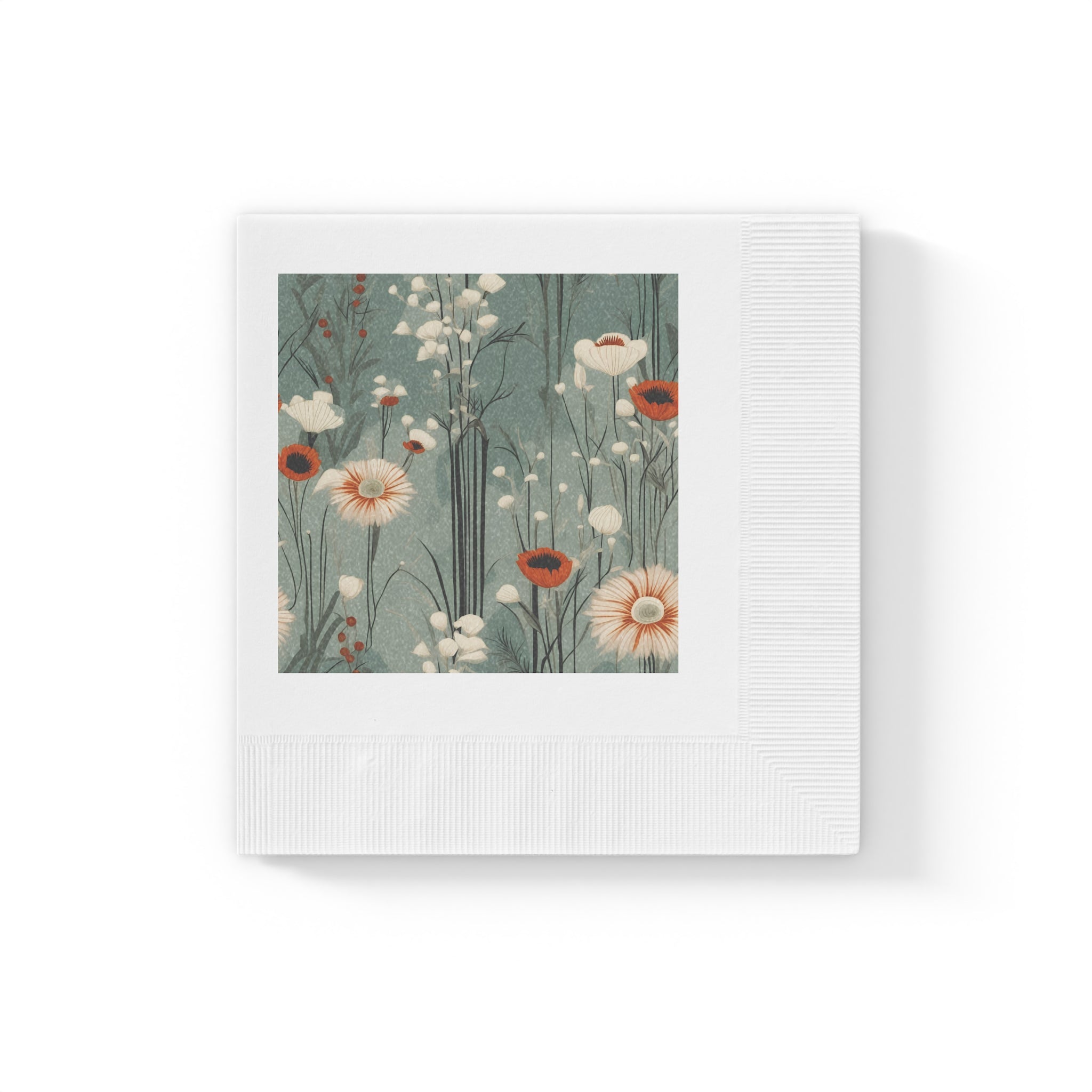 Winter Wildflowers Napkins