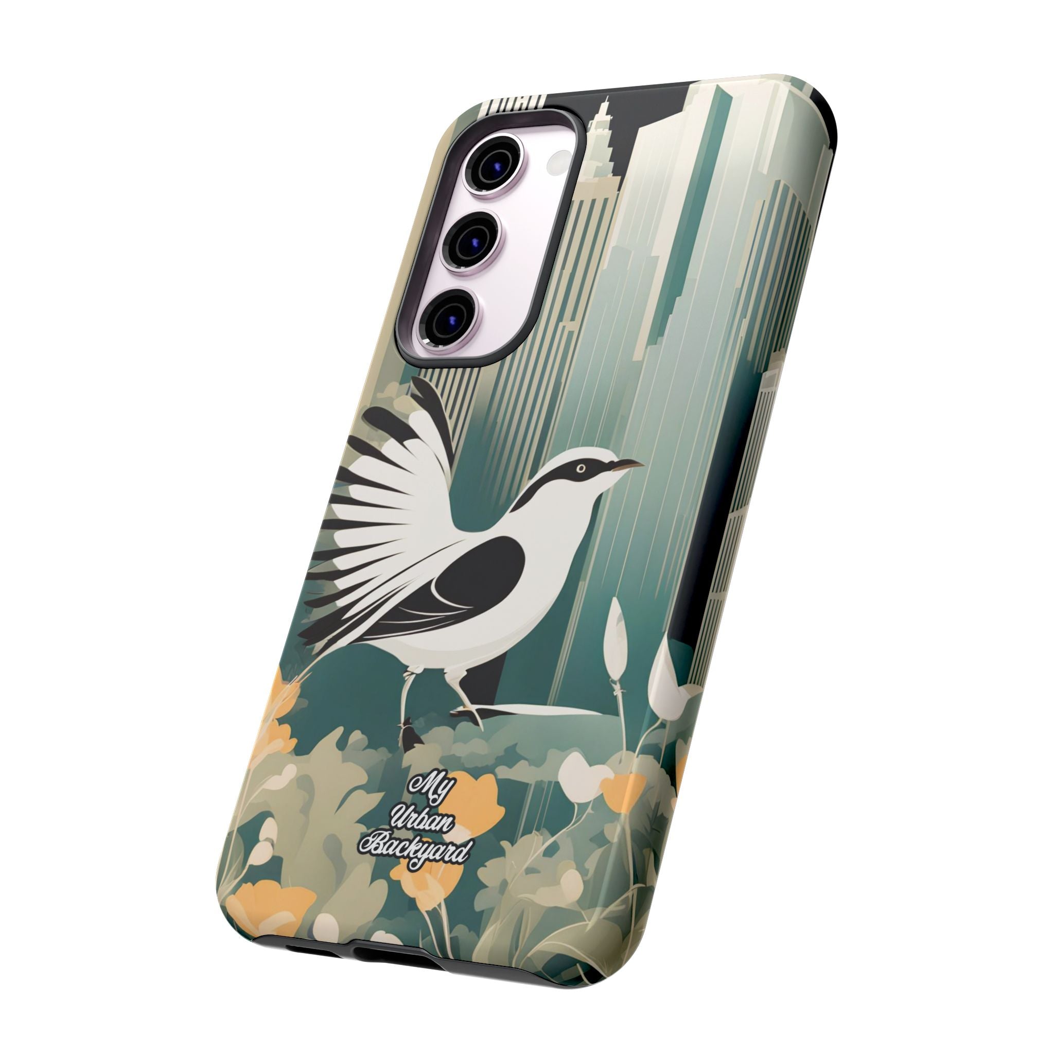City Bird, Cell Phone Case - Apple iPhone, Samsung Galaxy, Google Pixel