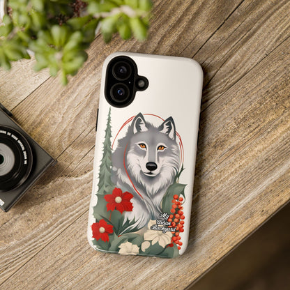 Winter Wolf, Cell Phone Case - Apple, Samsung or Google Pixel