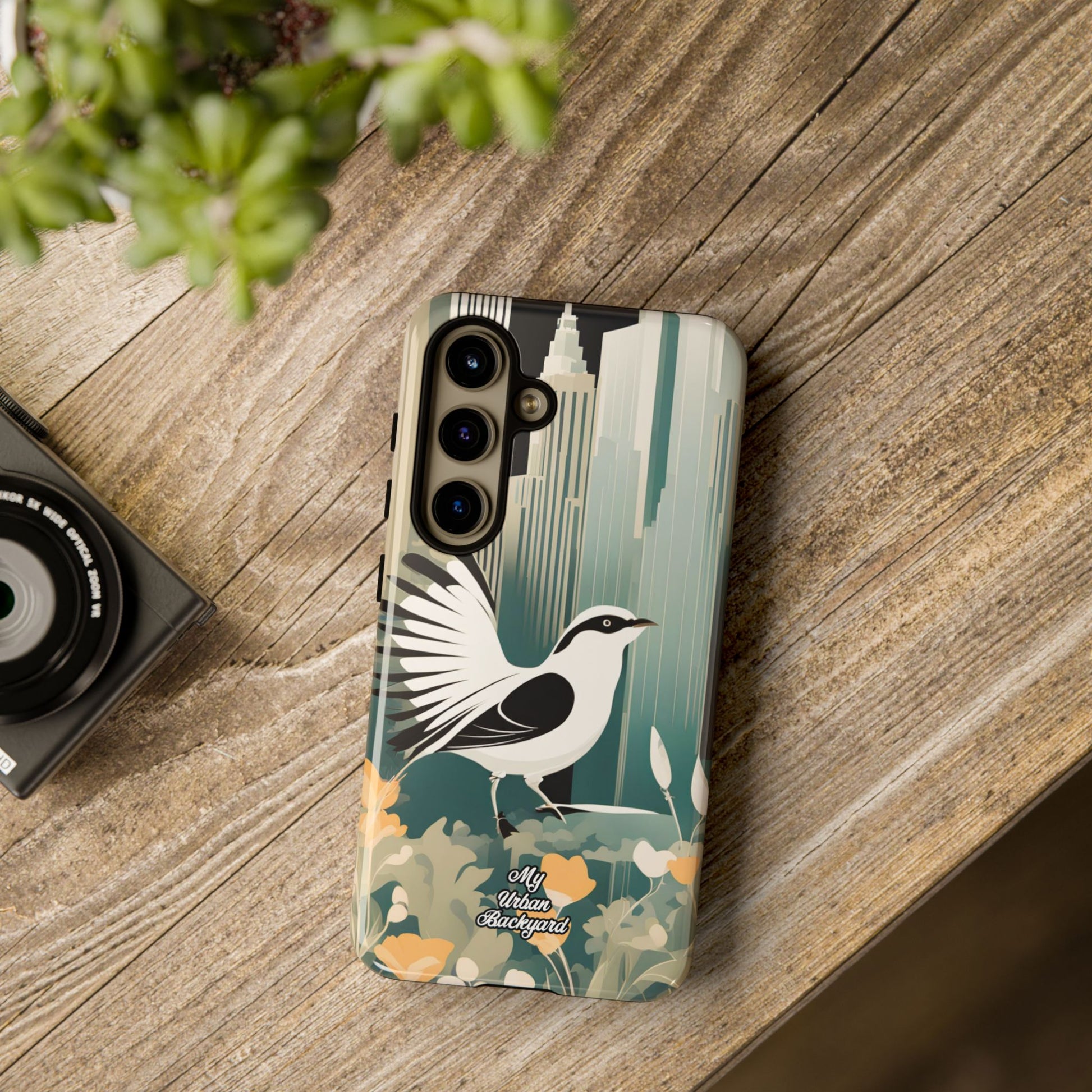 City Bird, Cell Phone Case - Apple iPhone, Samsung Galaxy, Google Pixel