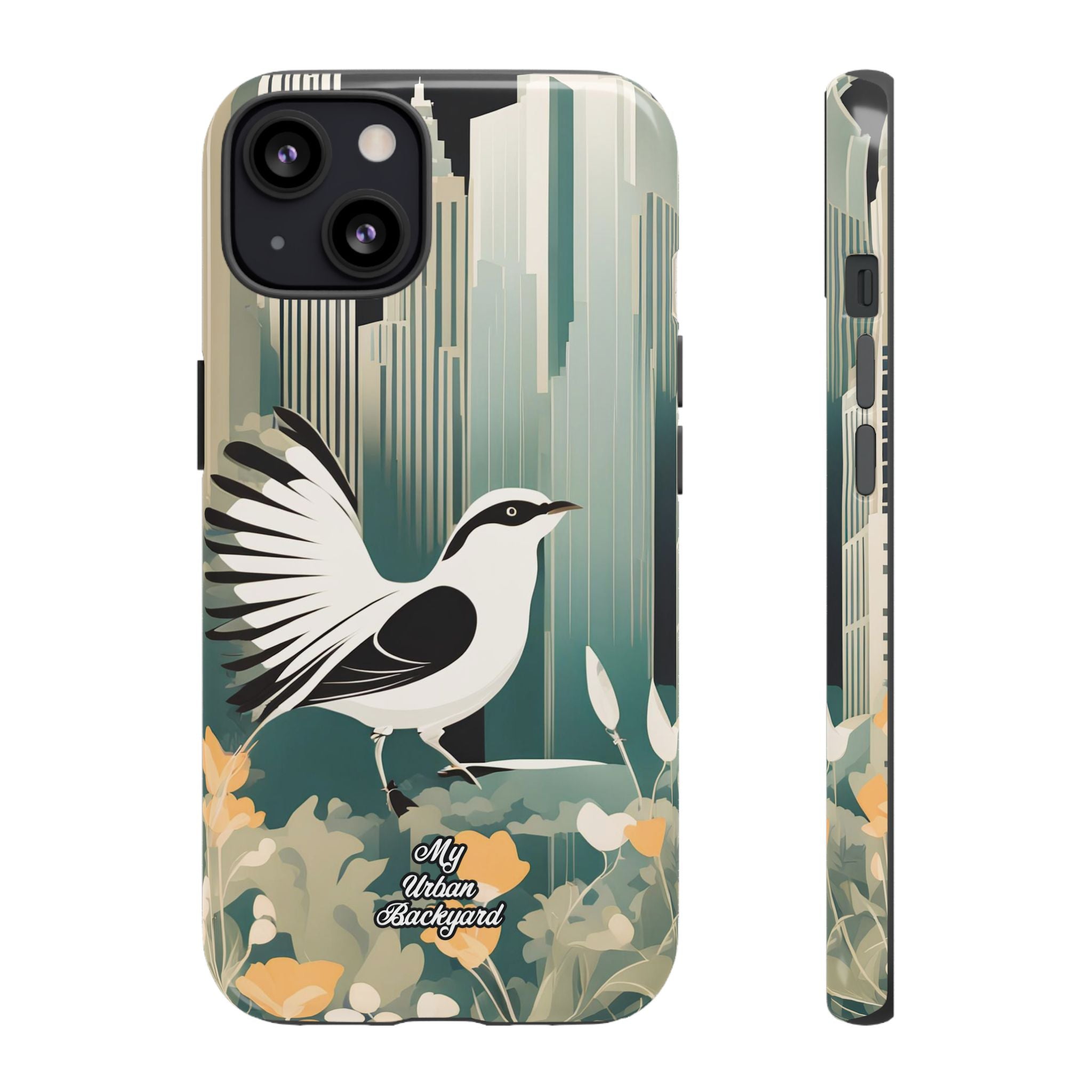 City Bird, Cell Phone Case - Apple iPhone, Samsung Galaxy, Google Pixel