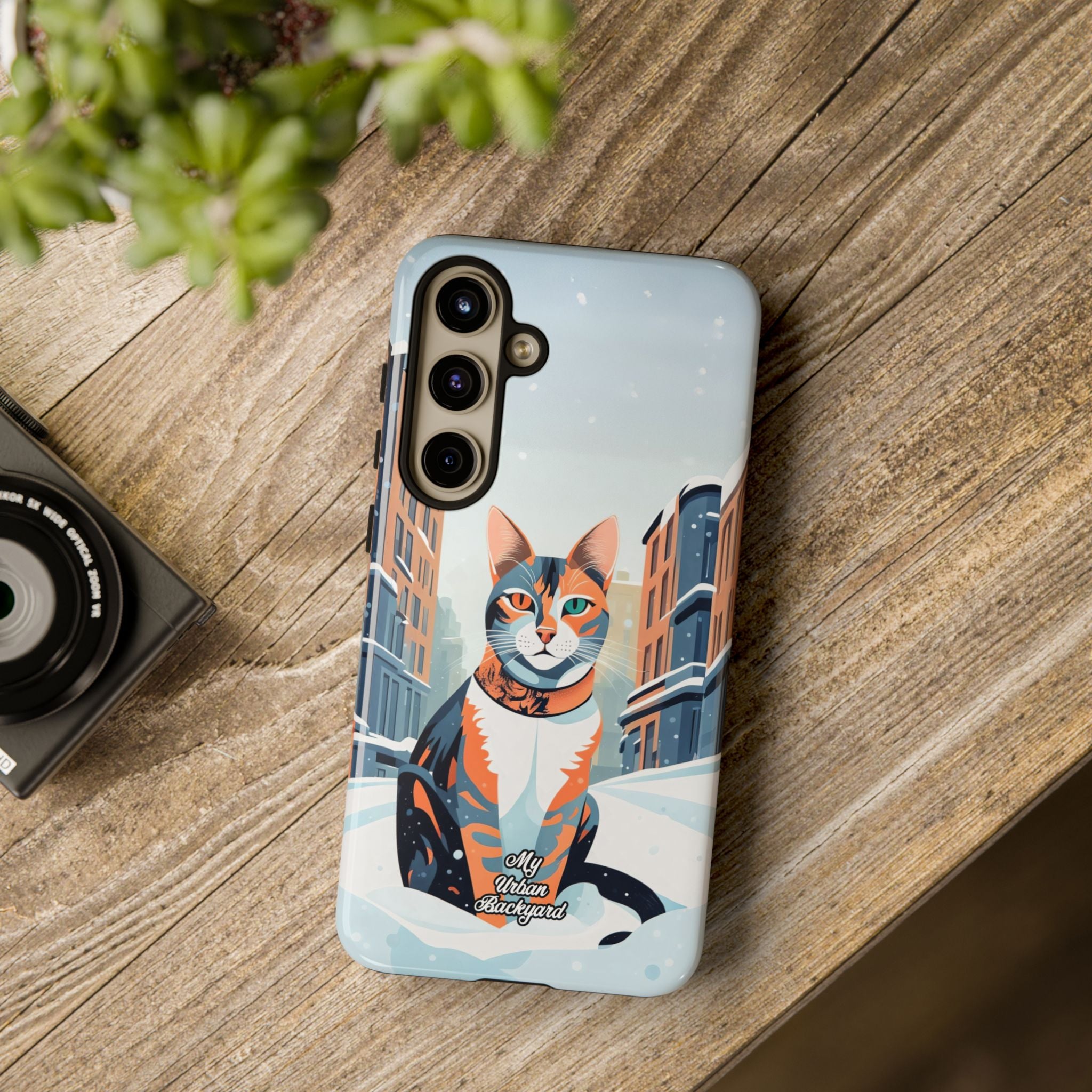 Claws Pawson in the Snow, Cell Phone Case - Apple, Samsung, Google Pixel