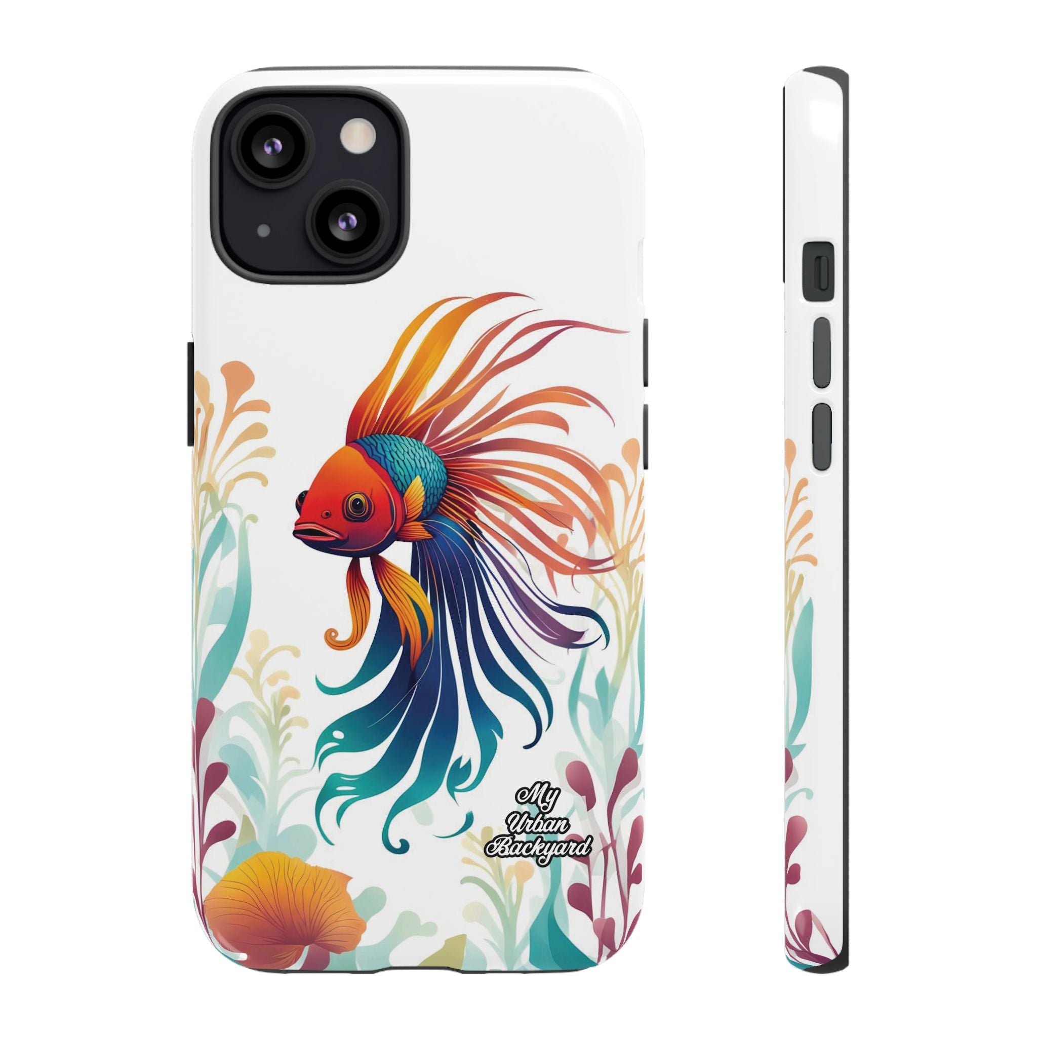 Colorful Betta Fish, Cell Phone Case - Apple, Samsung or Google Pixel