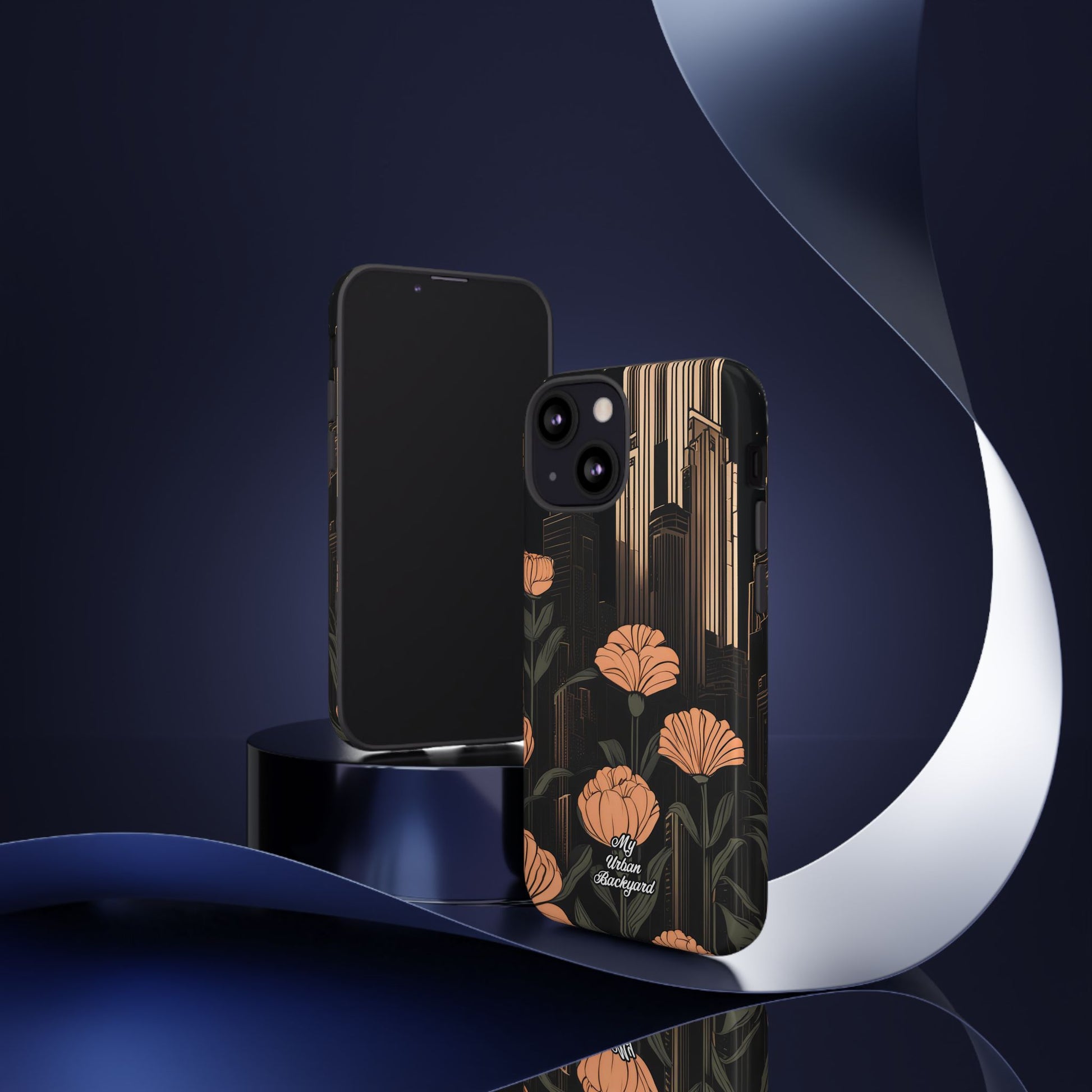 Urban Evening with Flowers, Cell Phone Case - Apple iPhone, Samsung Galaxy, Google Pixel