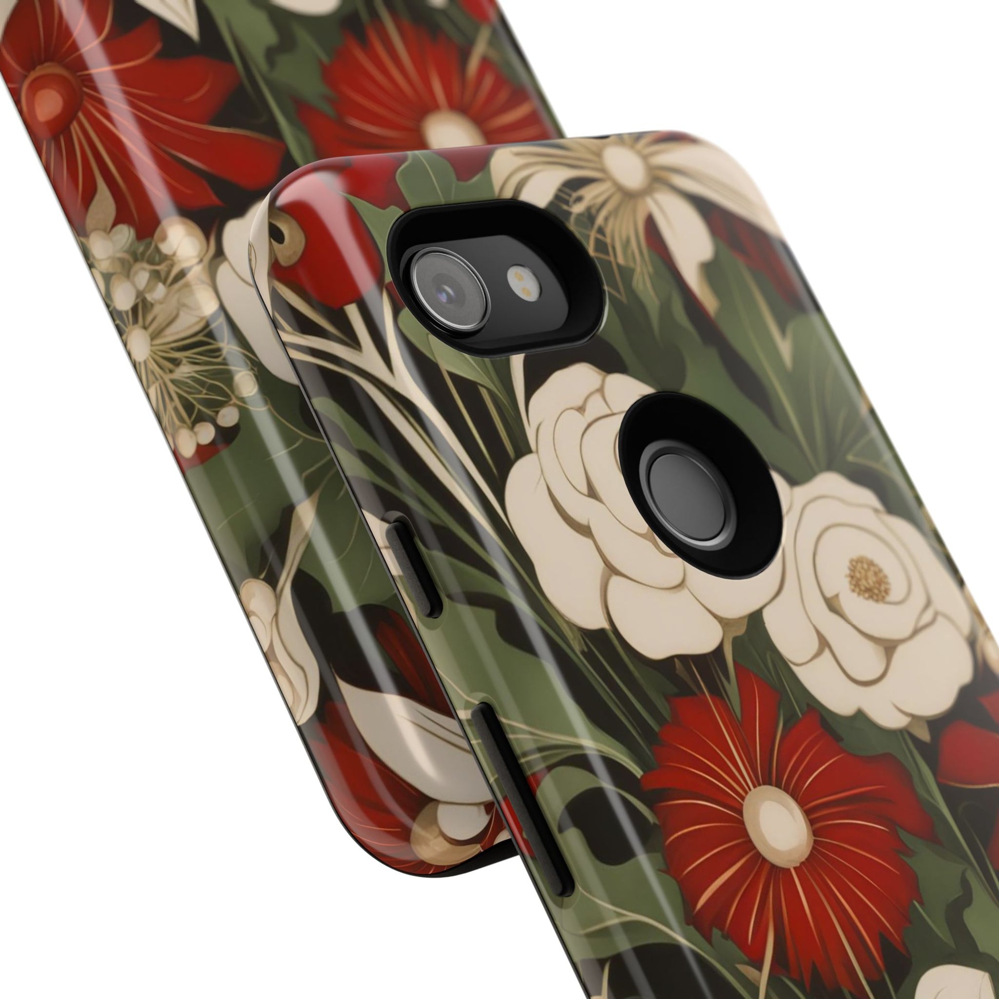 Holiday Flowers, Cell Phone Case - Apple, Samsung, Google Pixel