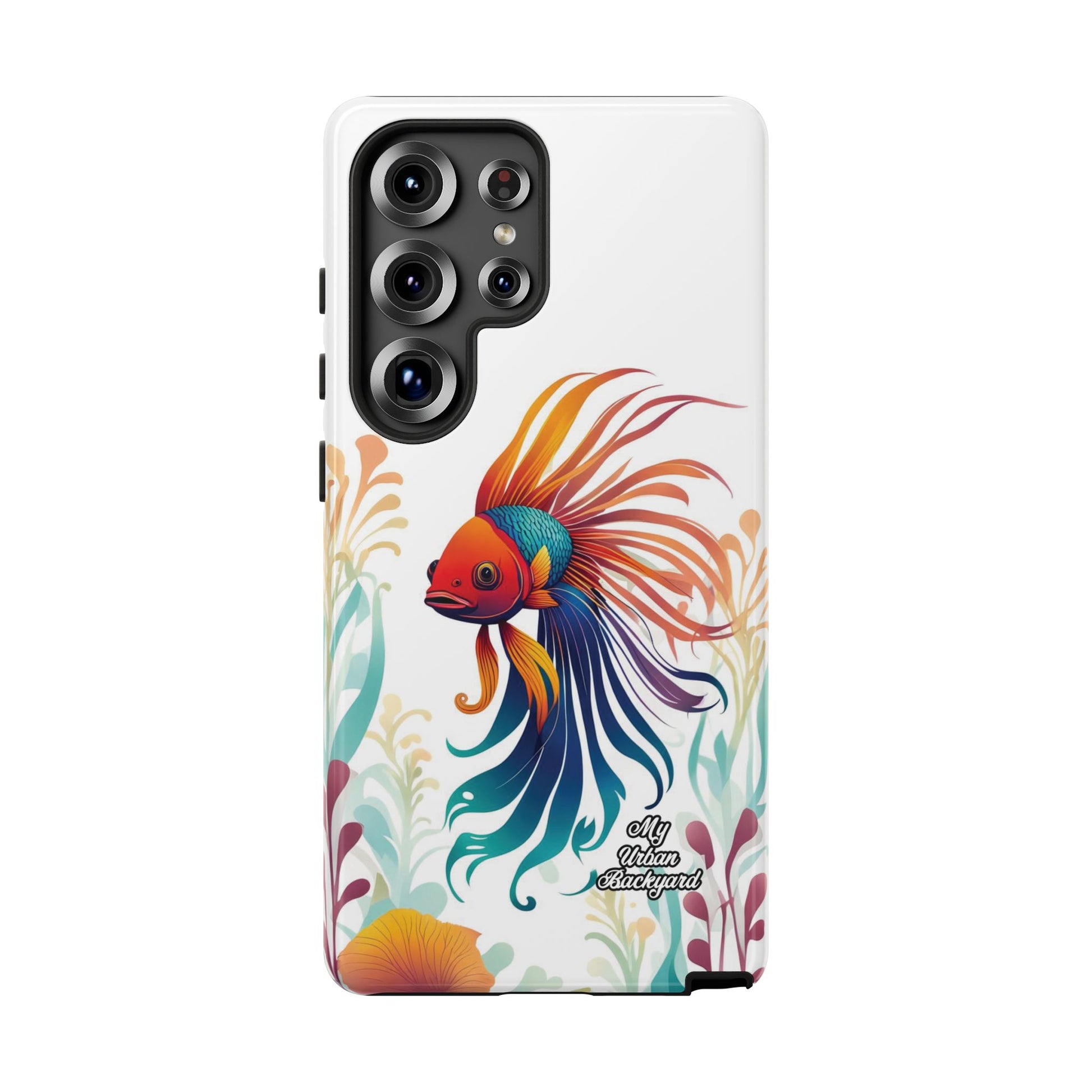 Colorful Betta Fish, Cell Phone Case - Apple, Samsung or Google Pixel