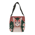 Selena Purrmore, Cat Tote Bag with Adjustable Strap - Trendy and Versatile