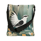 Urban Bird, Tote Bag with Adjustable Strap