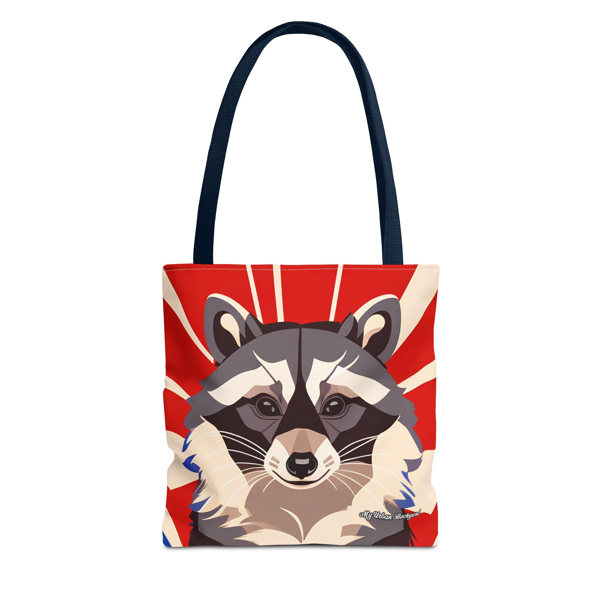 Ziggy Starspaws, Raccoon Tote Bag with Cotton Handles For Everyday Use, 3 Sizes