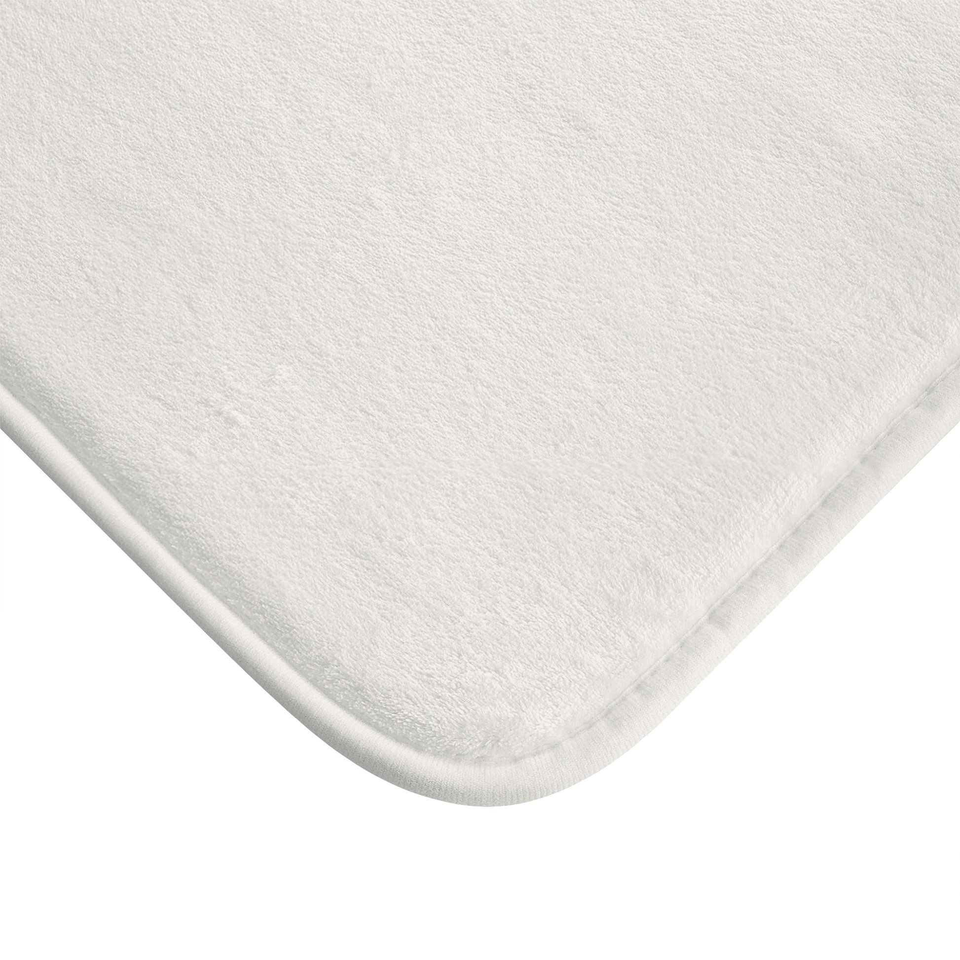Cream Memory Foam Bath Mat — Soft Absorbent Bathroom Rug, 2 sizes