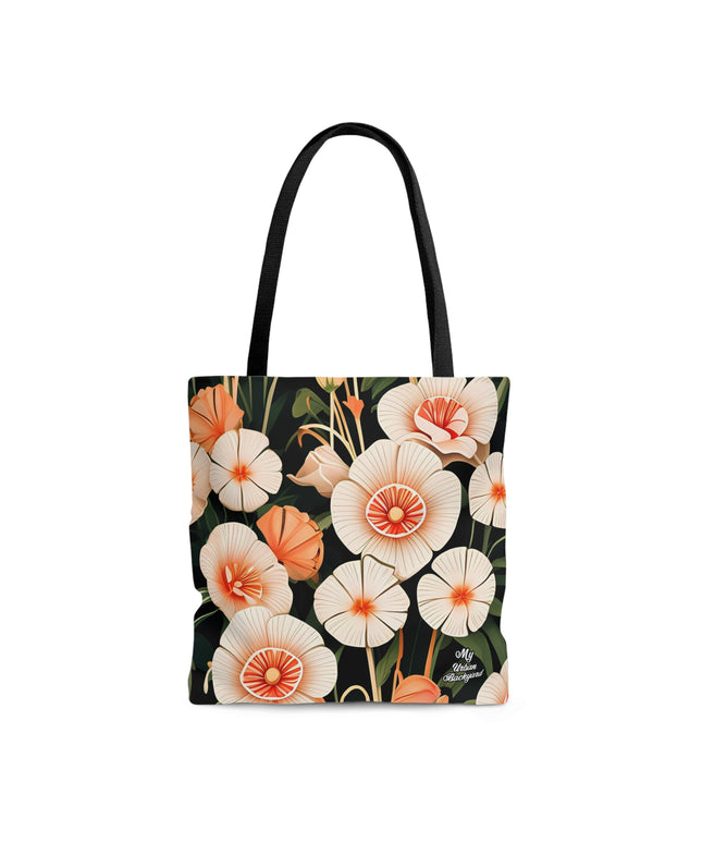 Art Deco Flowers, Tote Bag for Everyday Use - Durable and Functional