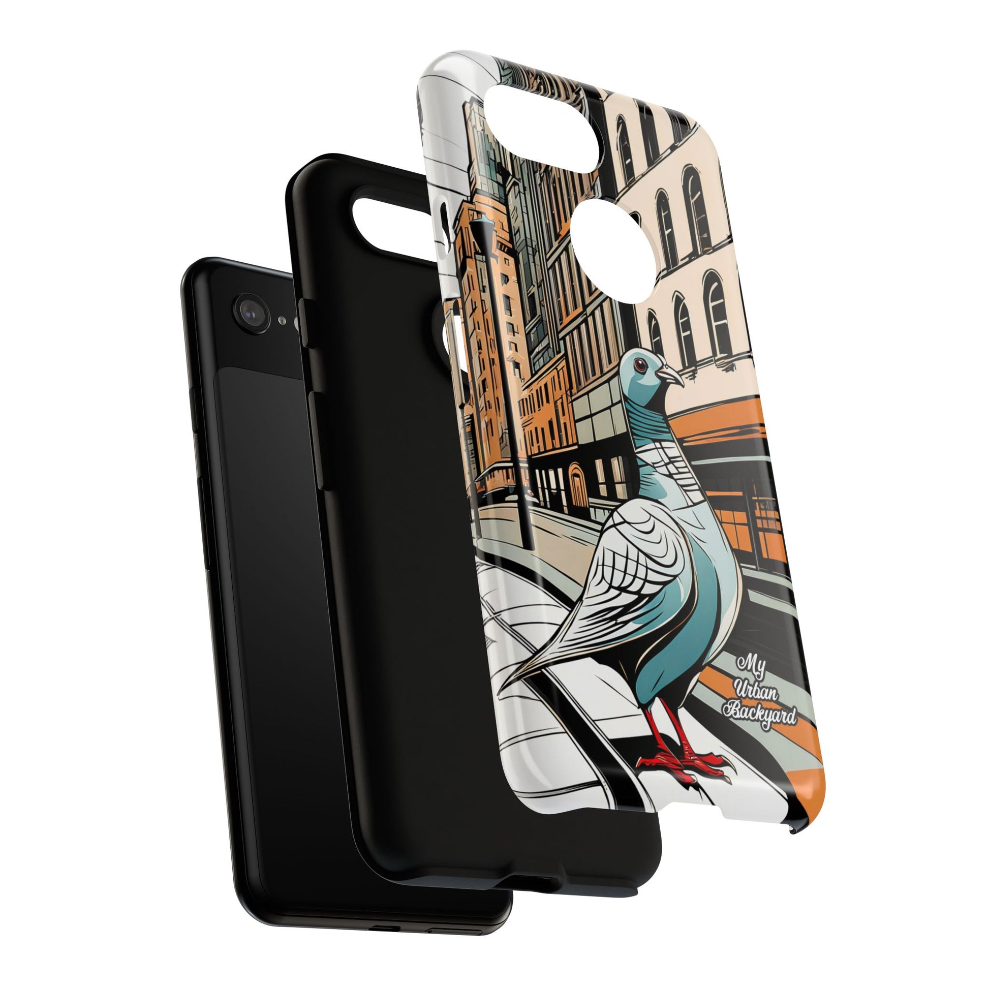 Pigeon on a City Street, Cell Phone Case - Apple, Samsung, Google Pixel