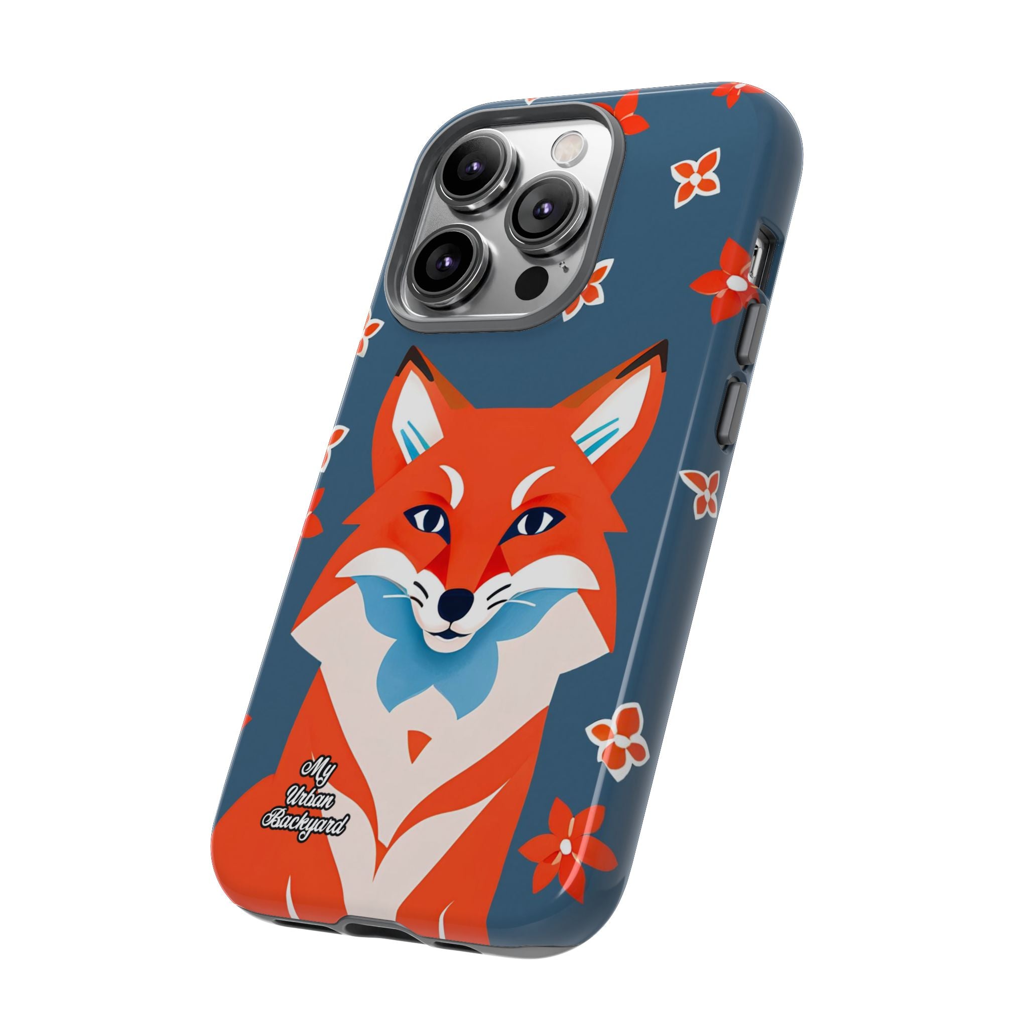 Fox with Flowers, Cell Phone Case - Apple, Samsung, Google Pixel