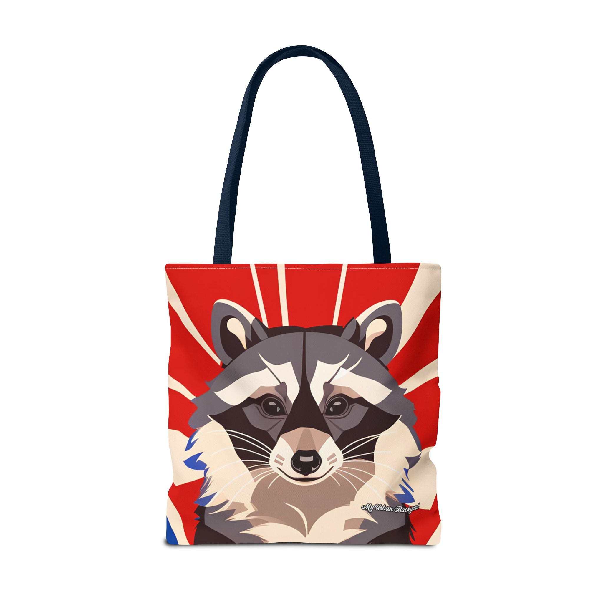 Ziggy Starspaws, Raccoon Tote Bag with Cotton Handles For Everyday Use, 3 Sizes