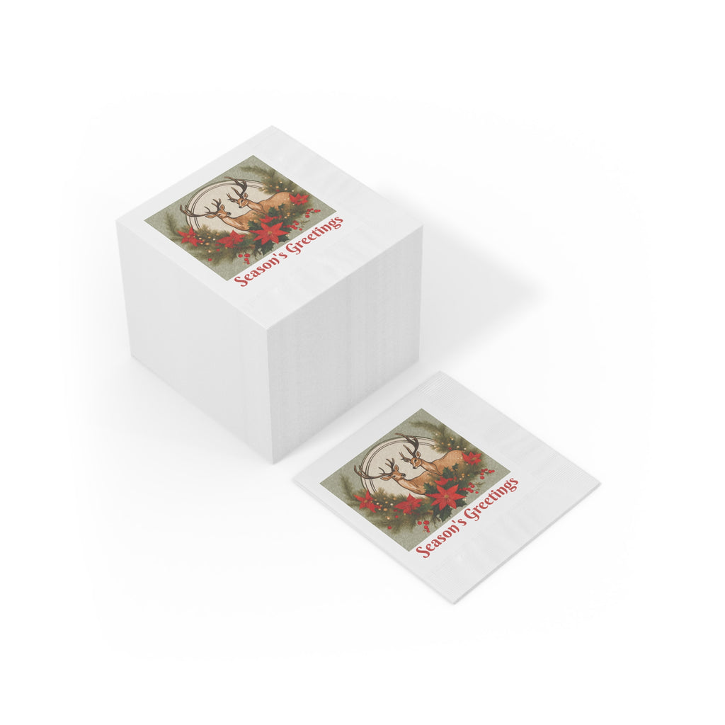 Season’s Greetings Deer Napkins