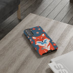 Fox with Flowers, Cell Phone Case - Apple, Samsung, Google Pixel