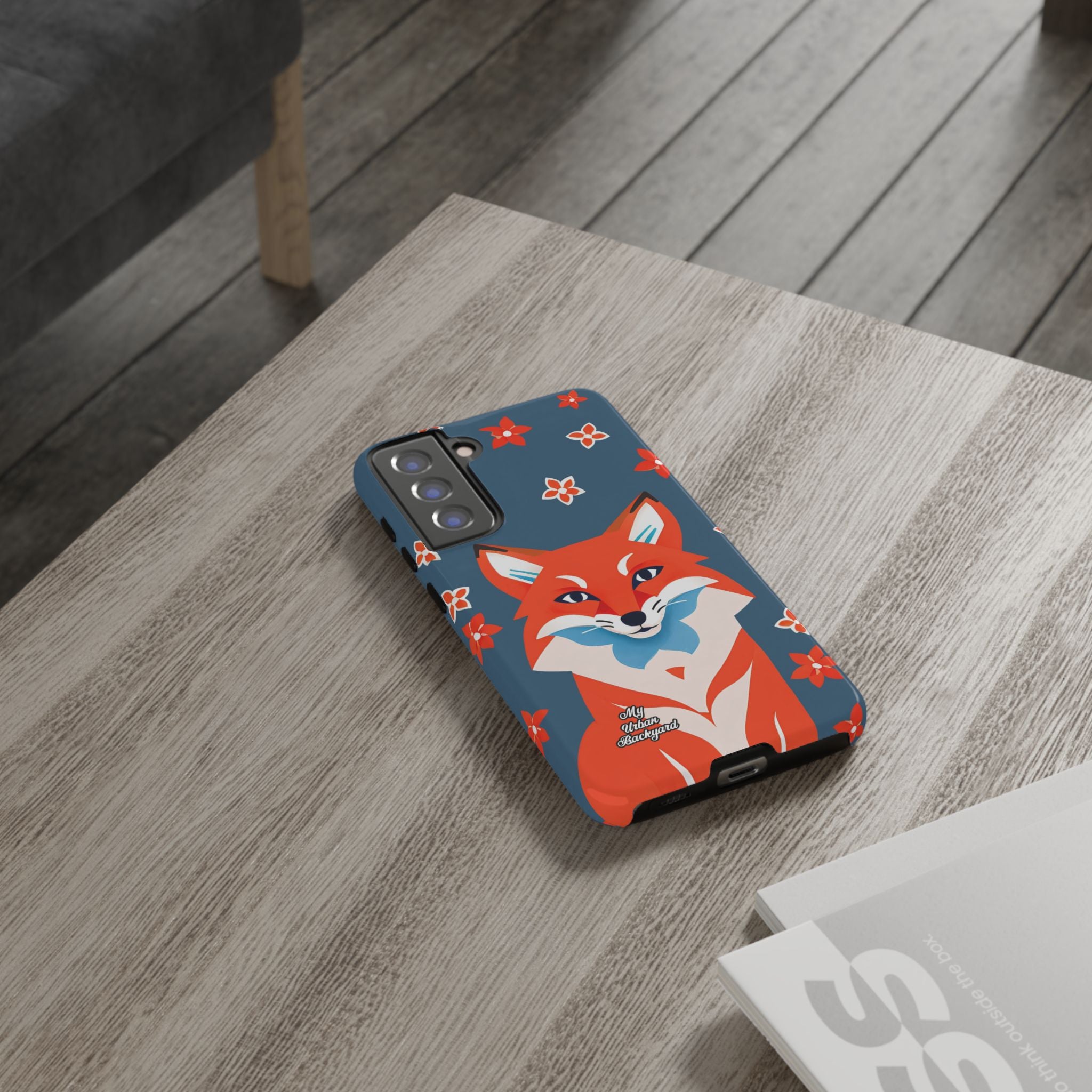 Fox with Flowers, Cell Phone Case - Apple, Samsung, Google Pixel