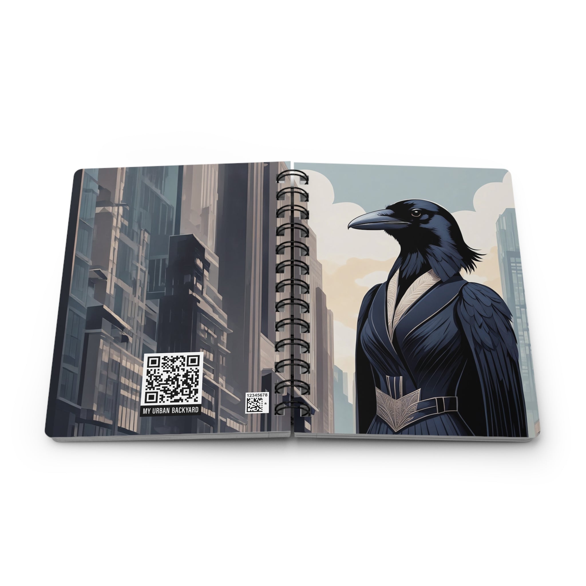 Regal Crow City Spiral Journal