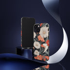 Art Deco Flowers, Cell Phone Case - Apple, Samsung, Google Pixel