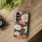 Art Deco Flowers, Cell Phone Case - Apple, Samsung, Google Pixel