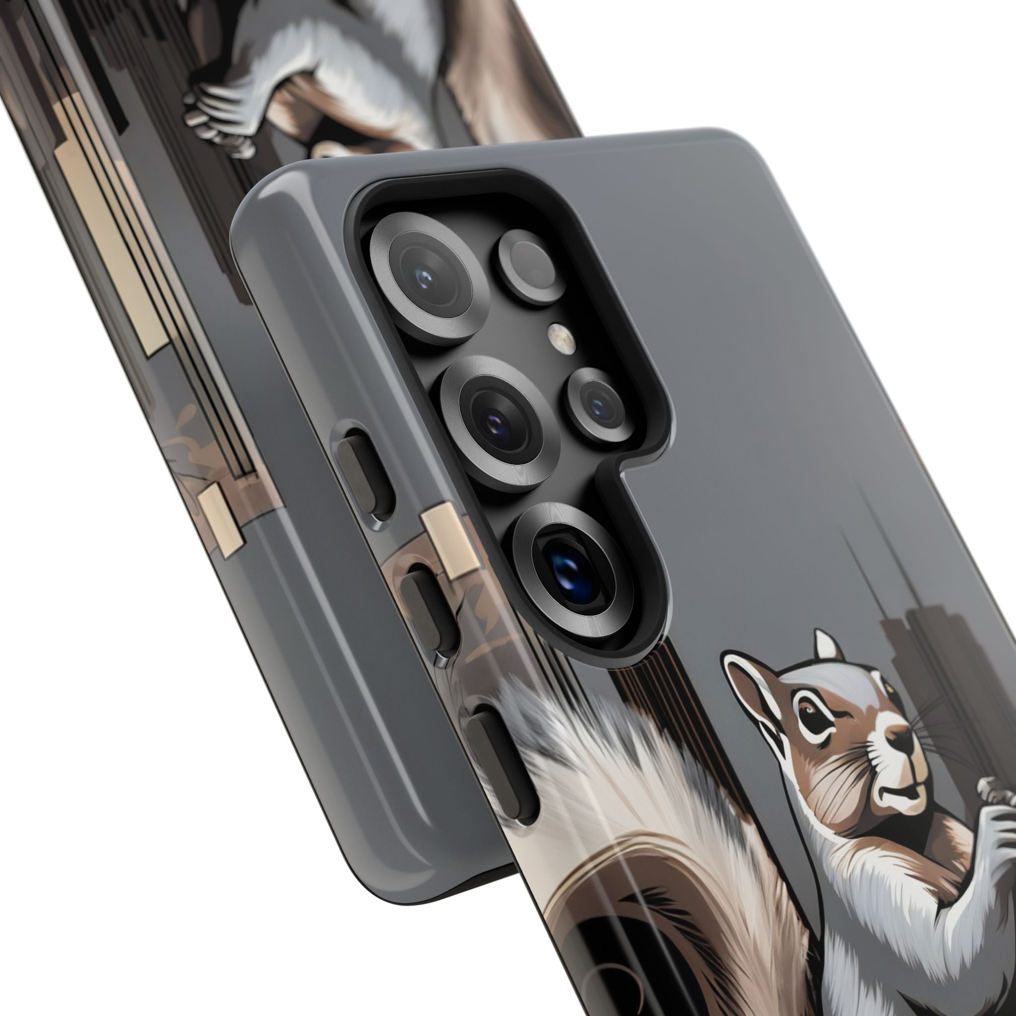 Urban Gray Squirrel, Cell Phone Case - Apple, Samsung, Google Pixel