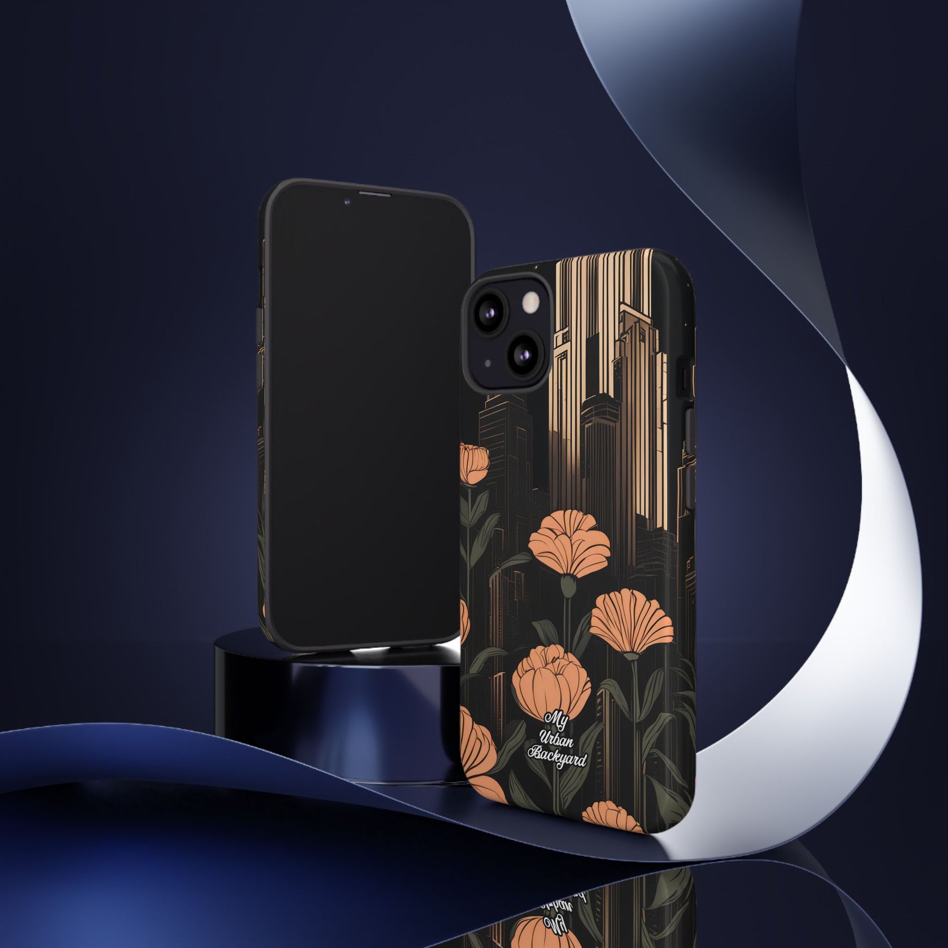 Urban Evening with Flowers, Cell Phone Case - Apple iPhone, Samsung Galaxy, Google Pixel