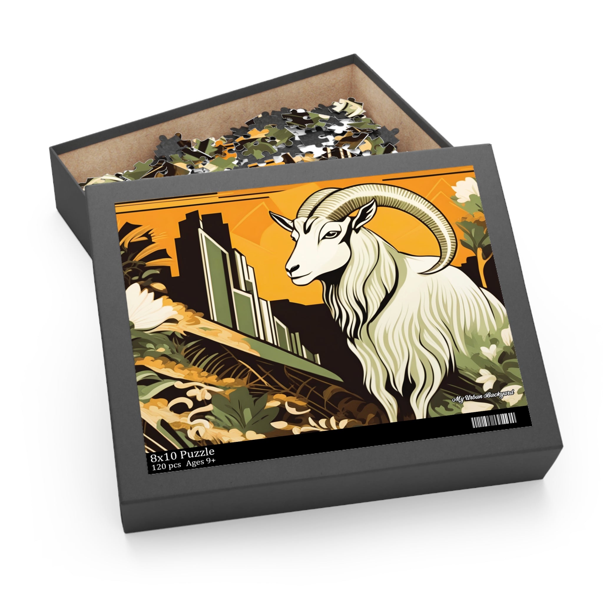 Urban Goat, Jigsaw Puzzle, (120, 252, or 500-Piece)