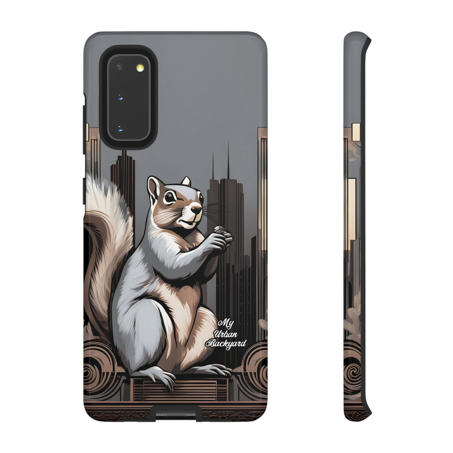 Urban Gray Squirrel, Cell Phone Case - Apple, Samsung, or Google Pixel