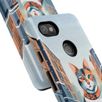 Claws Pawson in the Snow, Cell Phone Case - Apple, Samsung, Google Pixel