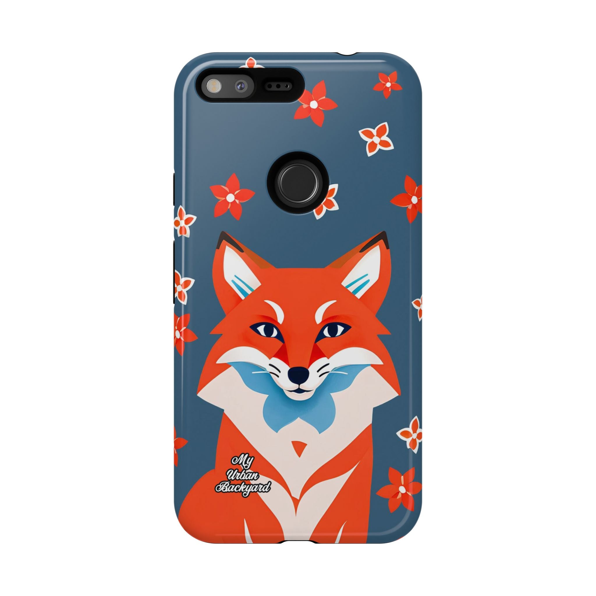 Fox with Flowers, Cell Phone Case - Apple, Samsung, Google Pixel