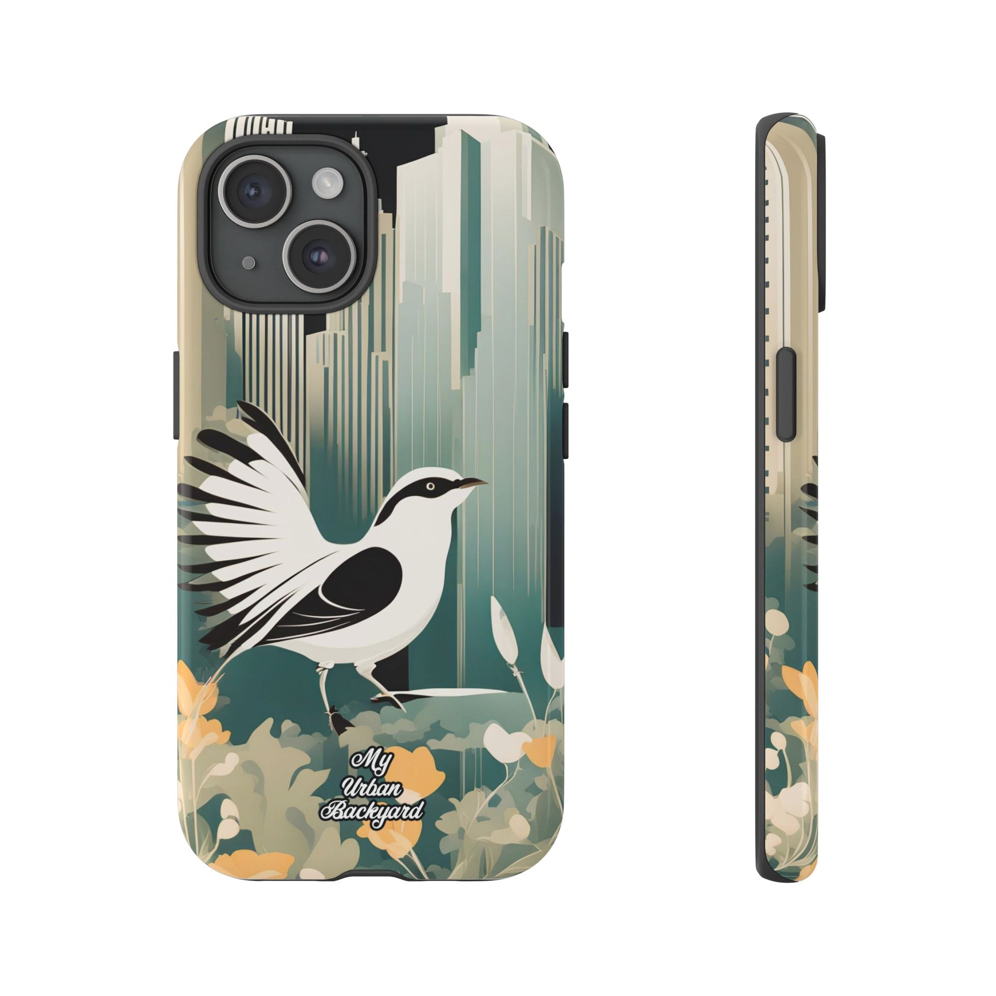 City Bird, Cell Phone Case - Apple iPhone, Samsung Galaxy, Google Pixel