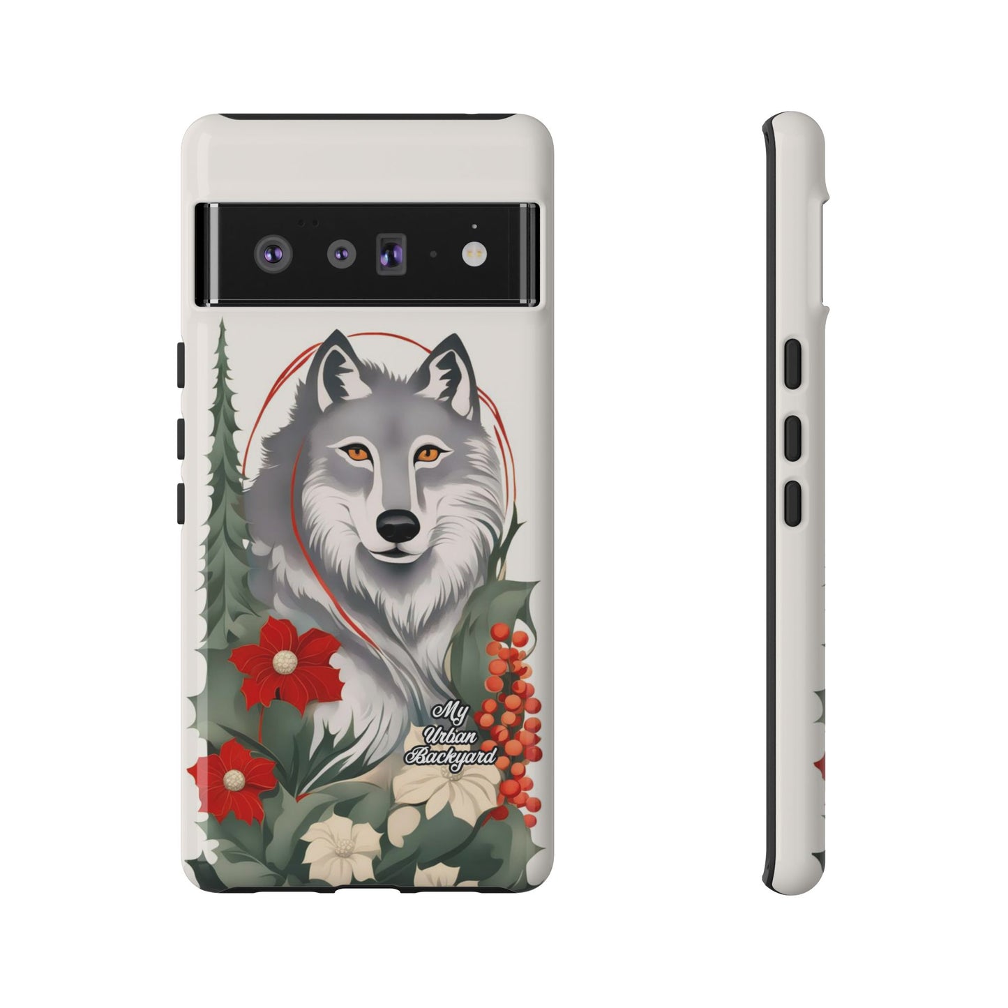 Winter Wolf, Cell Phone Case - Apple, Samsung or Google Pixel