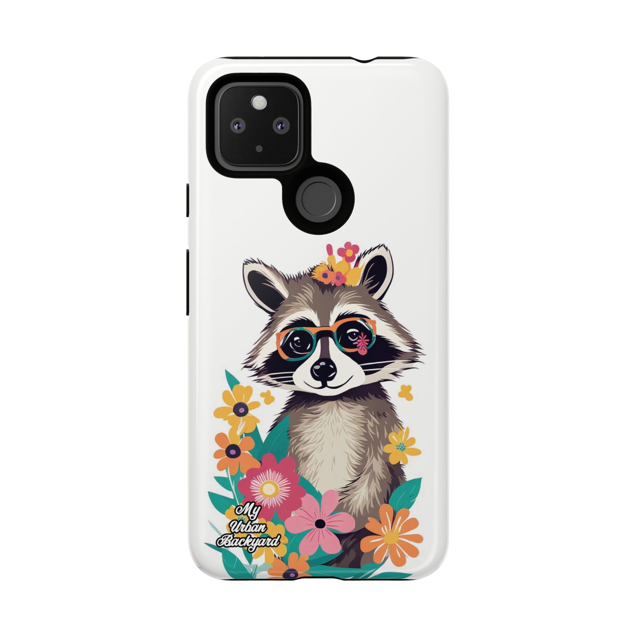 Raccoon with Glasses, Cell Phone Case - Apple, Samsung or Google Pixel
