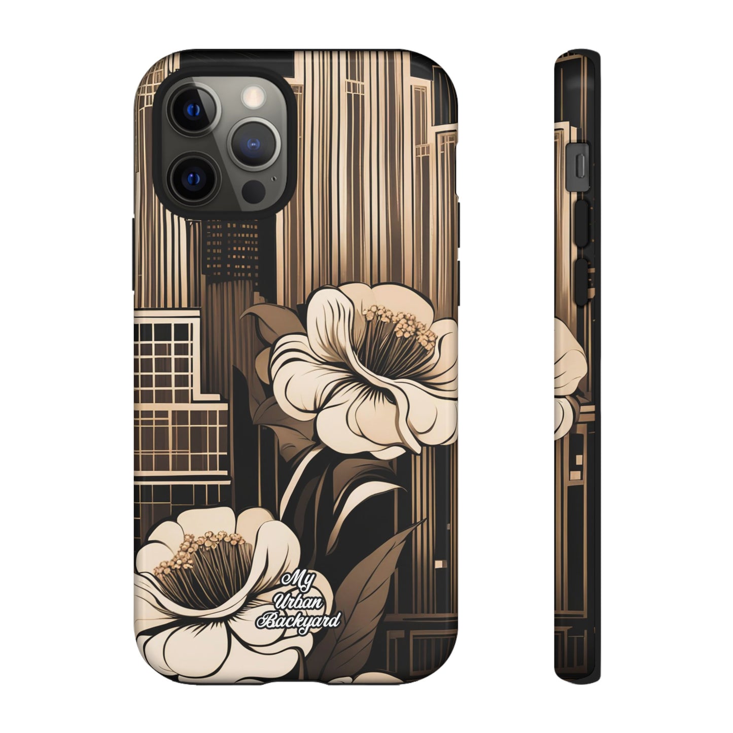 City Flowers, Cell Phone Case - Apple iPhone, Samsung Galaxy or Google Pixel