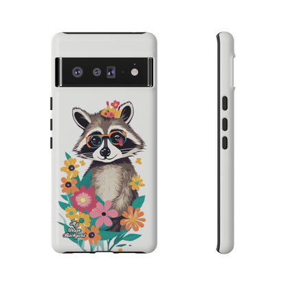 Raccoon with Glasses, Cell Phone Case - Apple, Samsung or Google Pixel