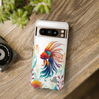 Colorful Betta Fish, Cell Phone Case - Apple, Samsung or Google Pixel