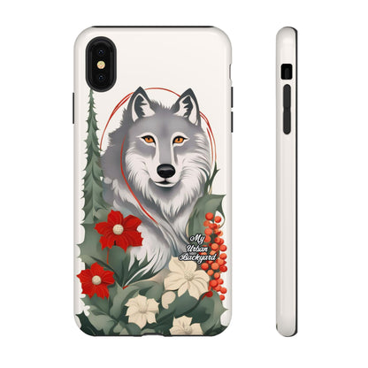 Winter Wolf, Cell Phone Case - Apple, Samsung or Google Pixel