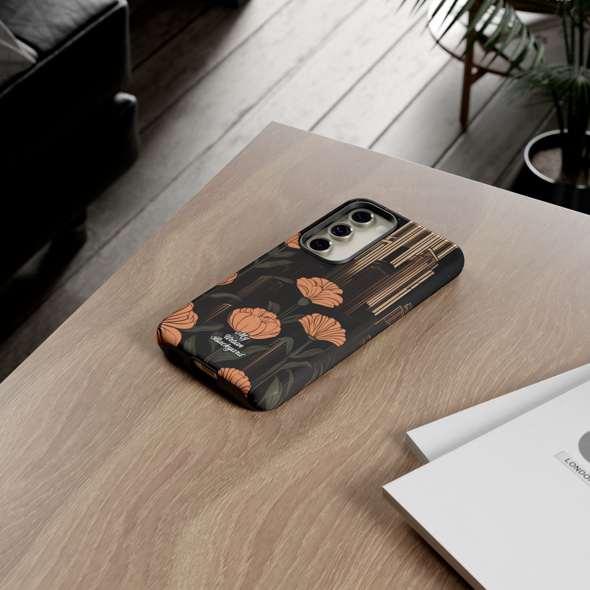 Urban Evening with Flowers, Cell Phone Case - Apple iPhone, Samsung Galaxy, Google Pixel