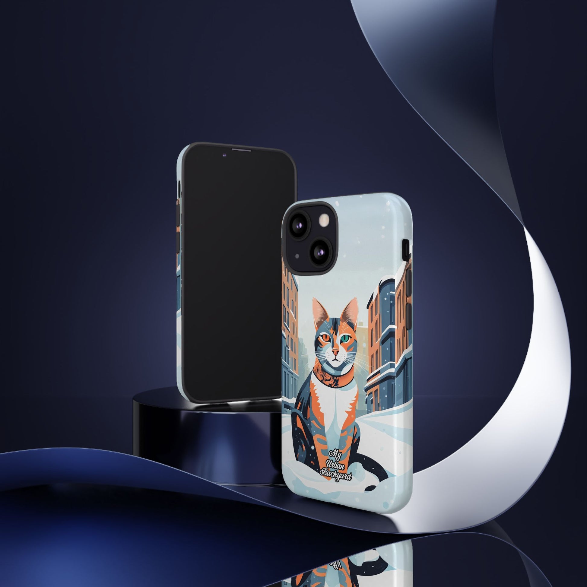 Claws Pawson in the Snow, Cell Phone Case - Apple, Samsung, Google Pixel