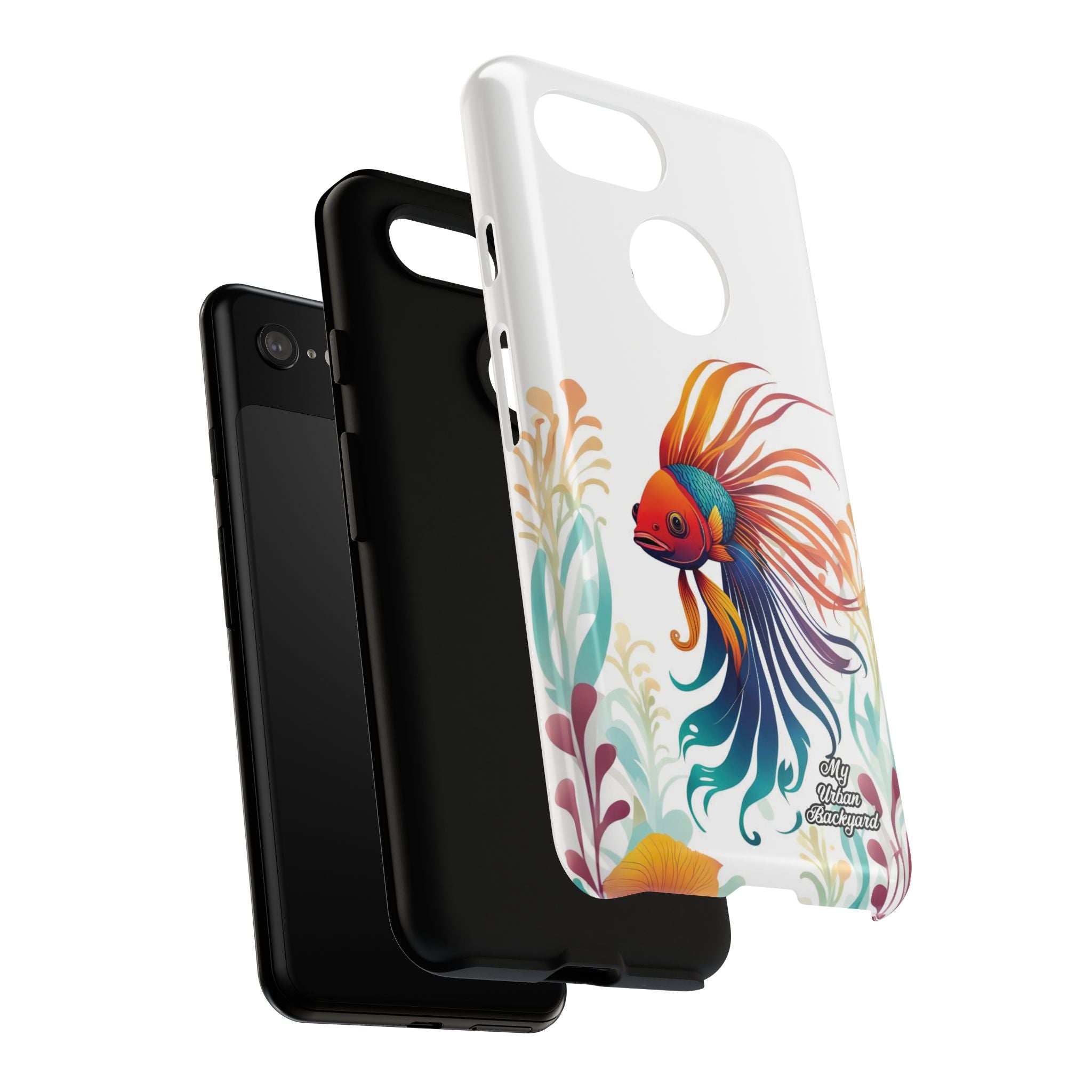 Colorful Betta Fish, Cell Phone Case - Apple, Samsung or Google Pixel