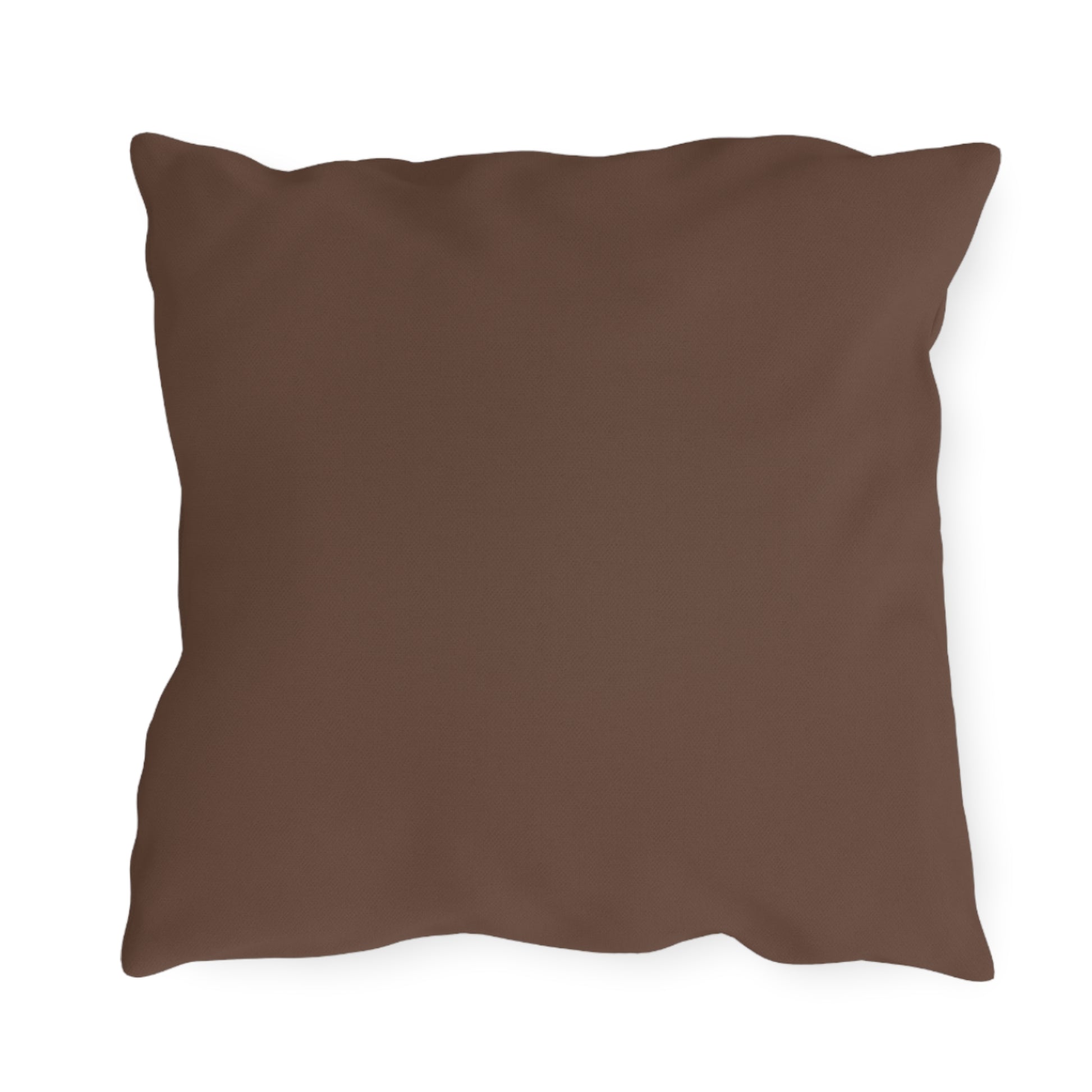 Art Deco Coyote w Flower, Sable accent color, Throw Pillow, Indoor/Outdoor Decor for Home or Office