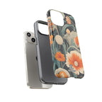 Orange and White Flowers, Cell Phone Case - Apple, Samsung, Google Pixel
