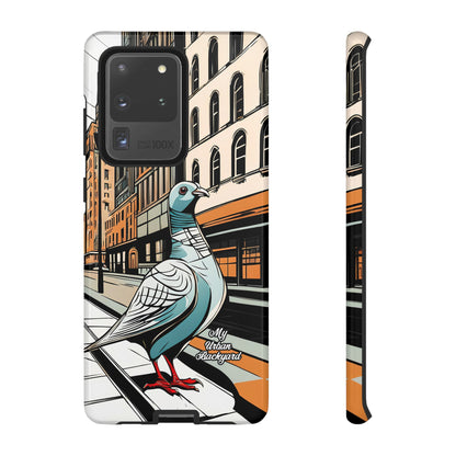 Pigeon on a City Street, Cell Phone Case - Apple, Samsung, or Google Pixel