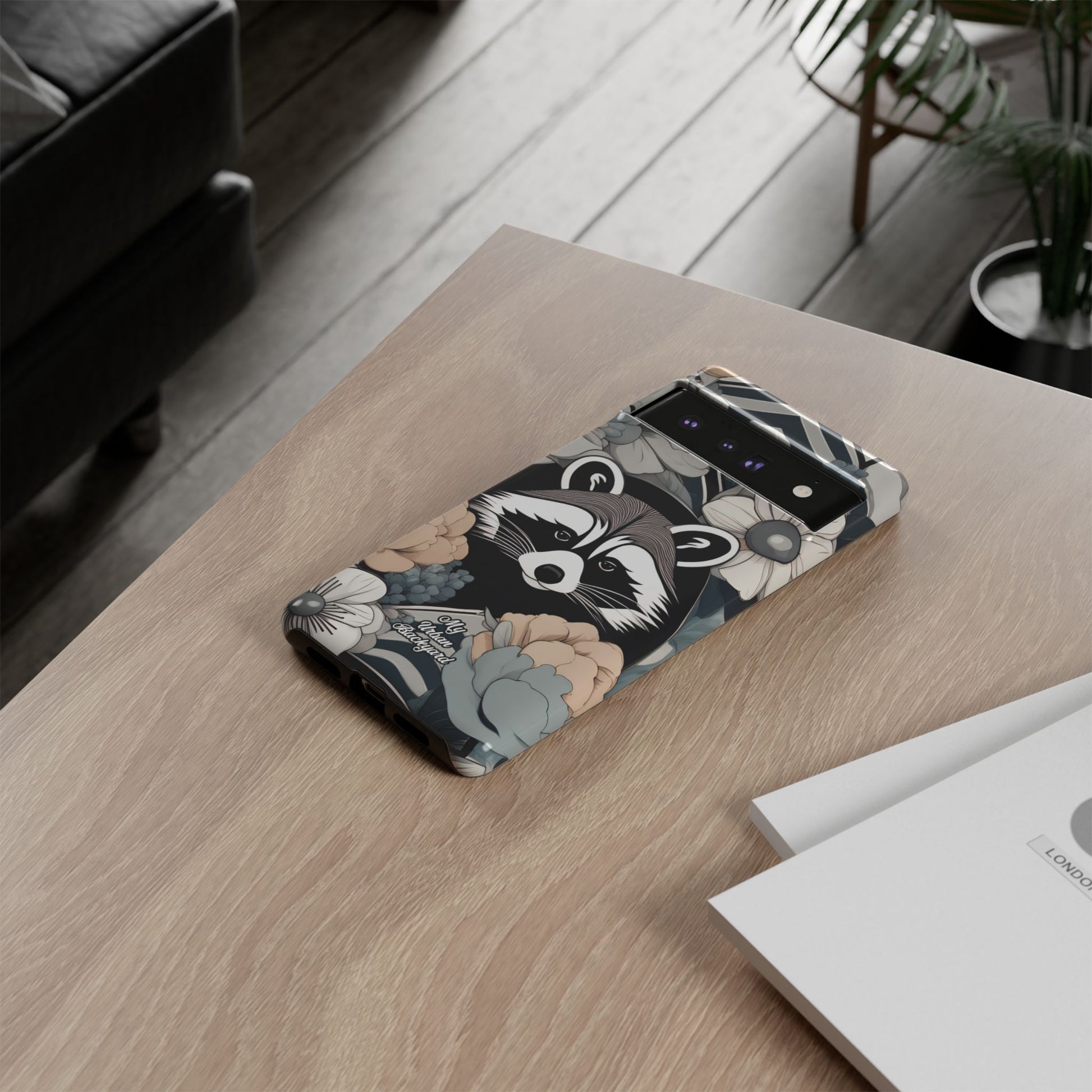 Rocco Pawsley, Raccoon Cell Phone Case - Apple, Samsung, Google Pixel