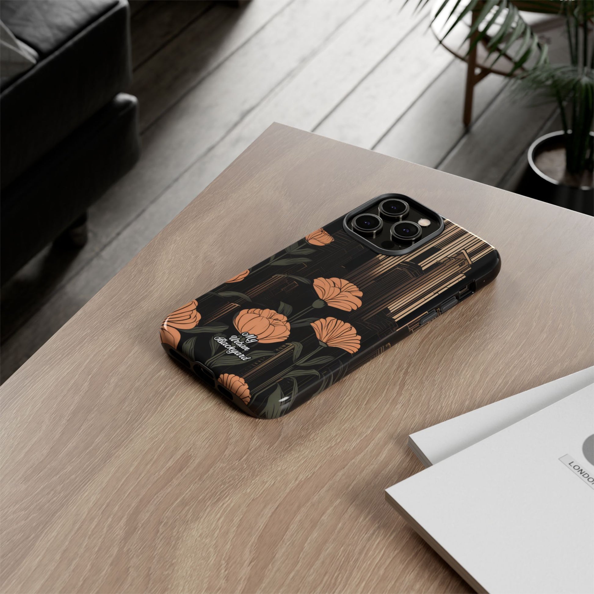 Urban Evening with Flowers, Cell Phone Case - Apple iPhone, Samsung Galaxy, Google Pixel