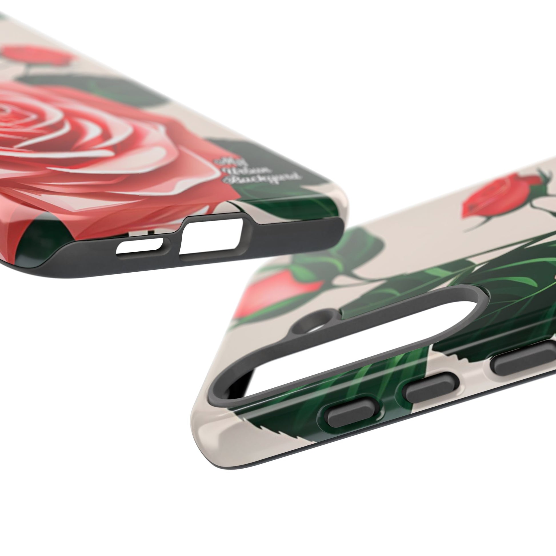 Pink Rose Flowers, Cell Phone Case - Apple, Samsung, Google Pixel